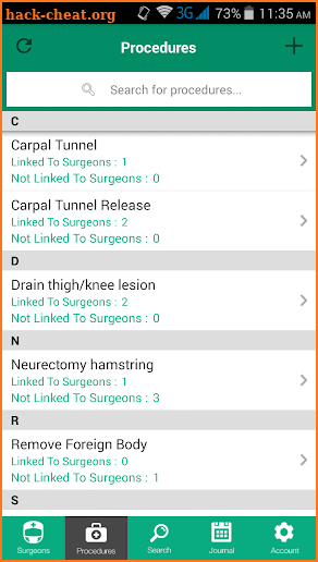 MySurgeon screenshot