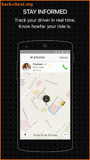 MyTaxi screenshot