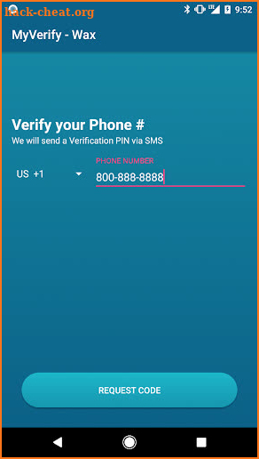 MyVerify screenshot