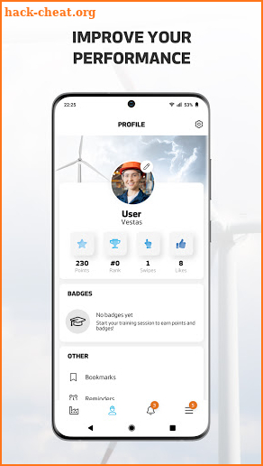 MyVestas screenshot