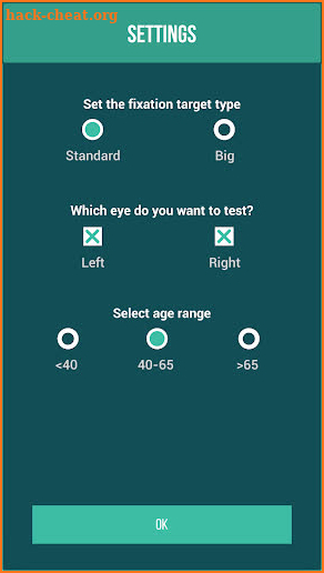 MyVisualField Test screenshot