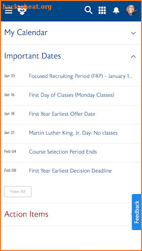 MyWharton Mobile Android screenshot