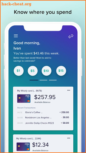 myWisely - Financial Wellness screenshot