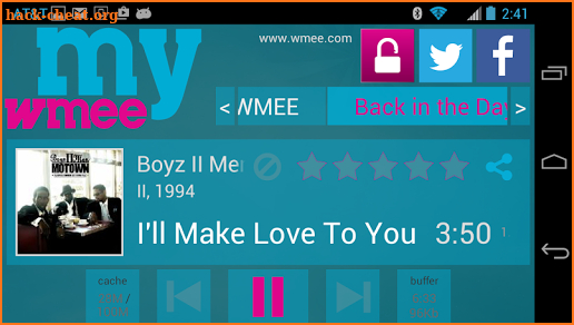 myWMEE screenshot