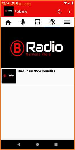 NAA B-Radio screenshot