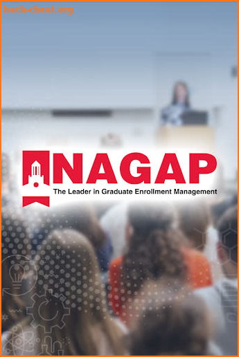 NAGAP Events screenshot