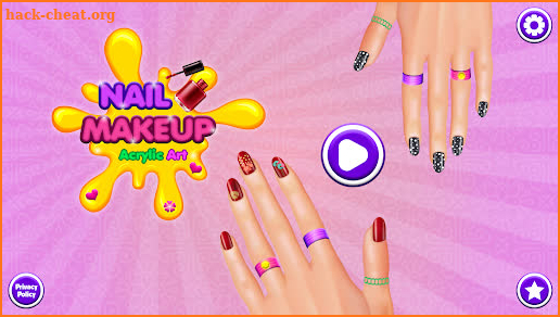 Nail Art Acrylic Makeup Salon screenshot