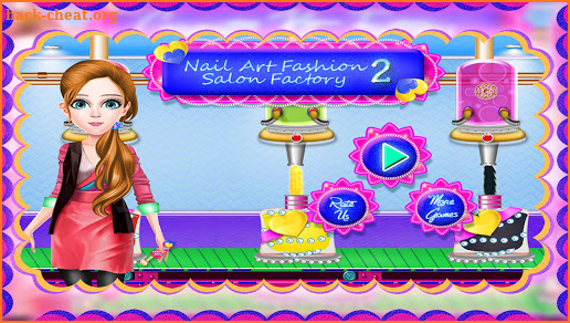 Nail Art Fashion Salon Factory 2 screenshot