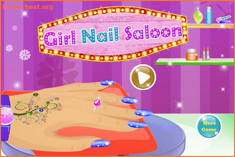 Nail Art Games For Girls Salon screenshot