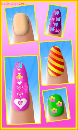 Nail Art Girl Manicure screenshot