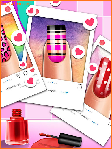 Nail Art Salon Girls Game screenshot