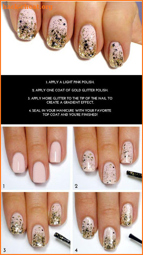 Nail polish patterns for girls (step by step) screenshot