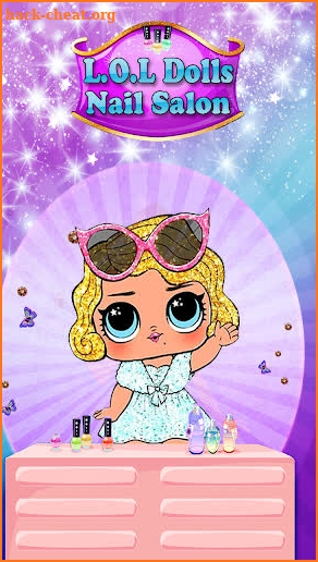 Nail Salon Lol Doll Game screenshot