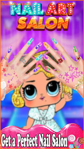 Nail Salon Lol Doll Game screenshot