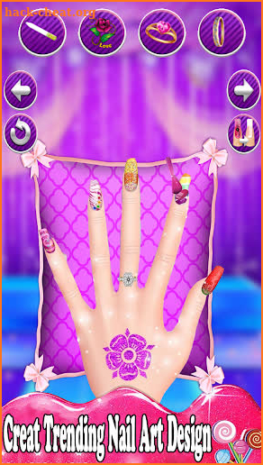 Nail Salon Lol Doll Game screenshot