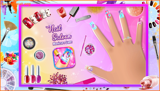 Nail Salon Manicure Game screenshot