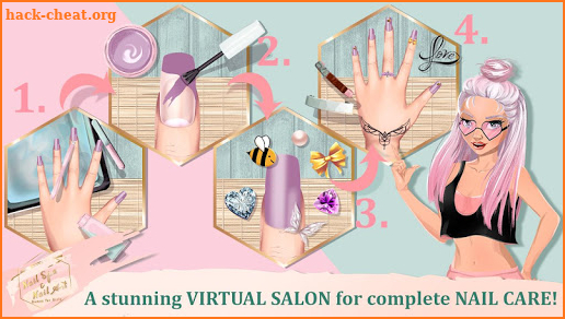 Nail Spa and Nail Art Games screenshot