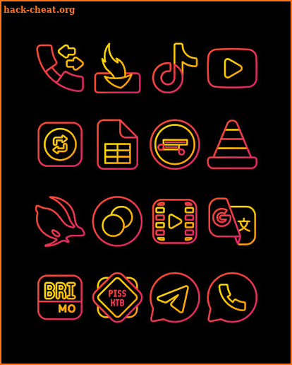 Nambula Red Carpet - Lines Icon Pack screenshot