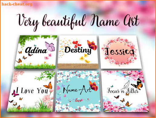 Name Art - Focus n Filter screenshot