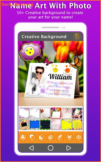 Name Art With Photos screenshot