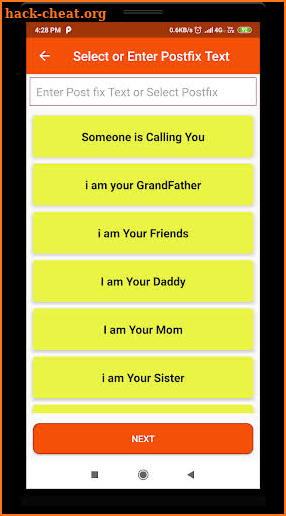 Name Ringtone Maker screenshot