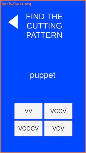 Name That Cutting Pattern screenshot