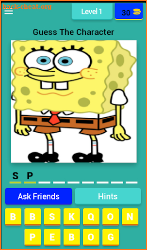 Name The SpongeBob Quiz screenshot