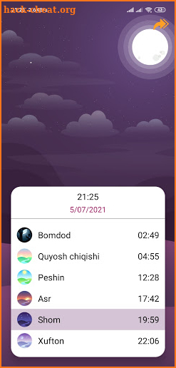 Namoz o'qishni o'rganish screenshot