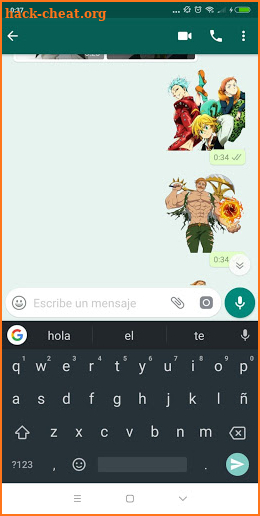 Nanatsu no - Taizai Stickers for WhatsApp screenshot