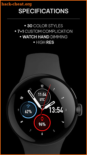 NANO [x1]: Hybrid watch face screenshot