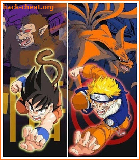 Naruto VS Goku Wallpaper screenshot