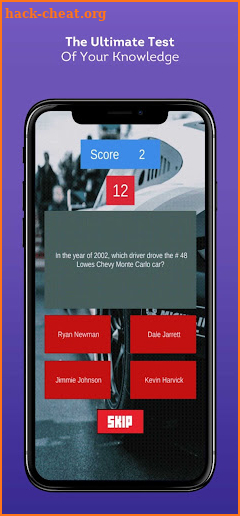 NASCAR Trivia Quiz screenshot