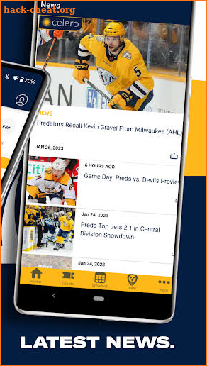 Nashville Predators App screenshot