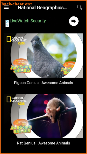 National Geographic Kids screenshot