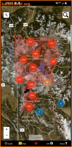 National Parks Map & Guide USA screenshot