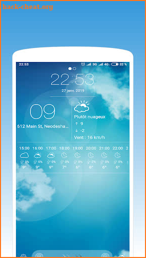 National Weather Forecast services & Radar channel screenshot