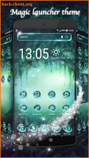 Nature launcher theme &wallpaper screenshot