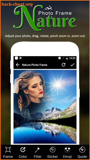 Nature Photo Editor screenshot