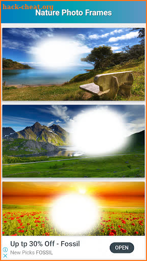 Nature Photo Editor : Nature Photo Frames screenshot