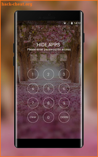 Nature theme for Gionee S6 pink flower wallpaper screenshot