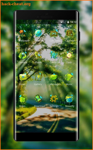 Nature theme natural screenshot