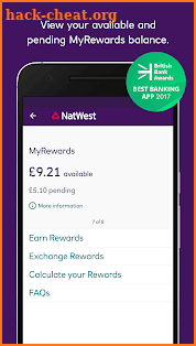 NatWest Mobile Banking screenshot