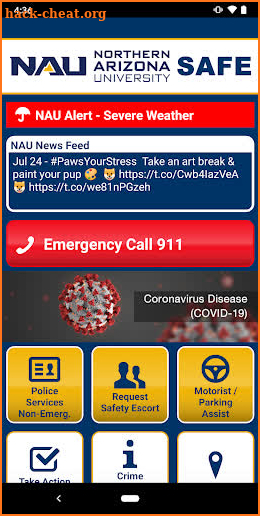 NAU SAFE screenshot