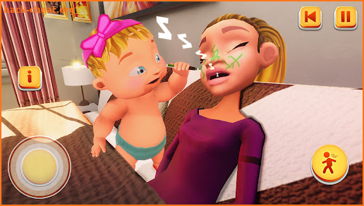 Naughty Baby Life Simulator 3D screenshot