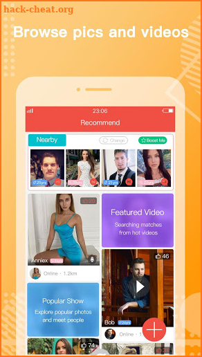 Naughty Video Chat - anonymous talk to strangers screenshot