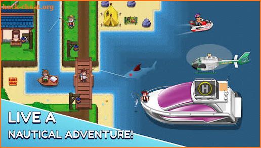 Nautical Life 2: Fishing RPG screenshot