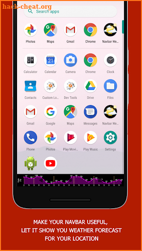 Navbar Weather - forecast at your Navigation Bar screenshot