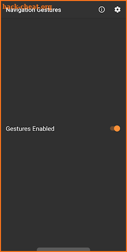 Navigation Gestures screenshot