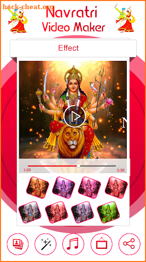 Navratri Video Maker with Music screenshot