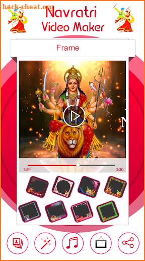 Navratri Video Maker with Music screenshot